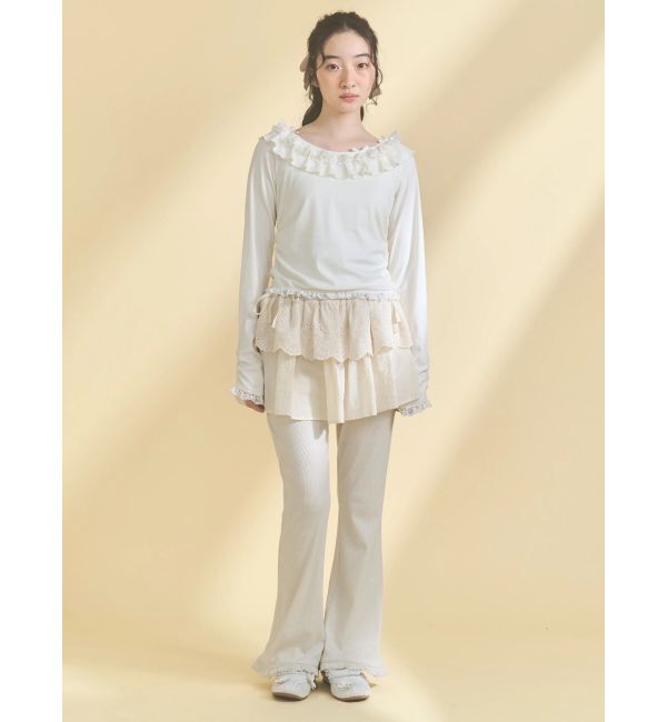 merry jenny「お花いっぱいフラットスニーカー」|スニーカー|