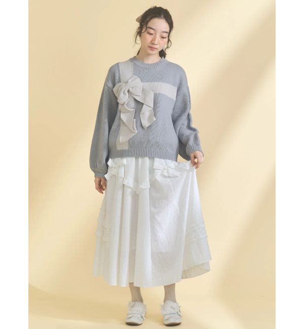 merry jenny「お花いっぱいフラットスニーカー」|スニーカー|