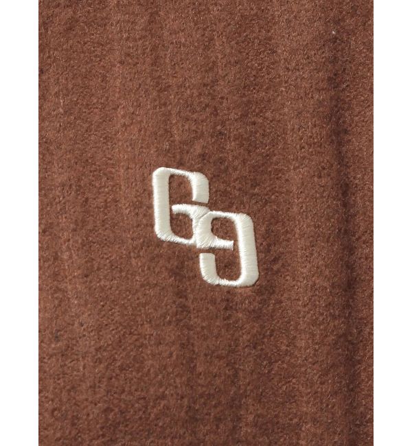 GYDA「ランダムリブGG HOODIEニットチュニック」|ワンピース|