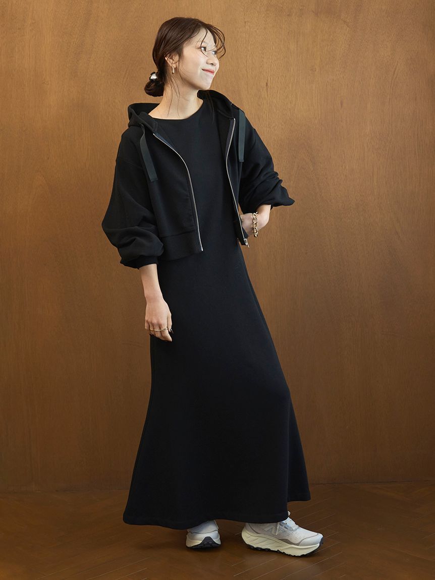 emmi atelier「裏毛フーディー&times;ワンピースセット」|ワンピース|