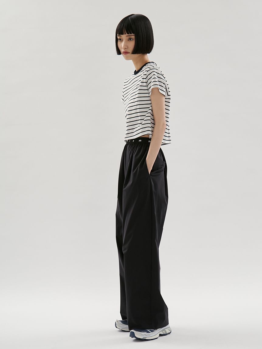 emmi atelier「【Movique】アクティブイージーパンツ/撥水/UVカット/接触冷感」|チノ|