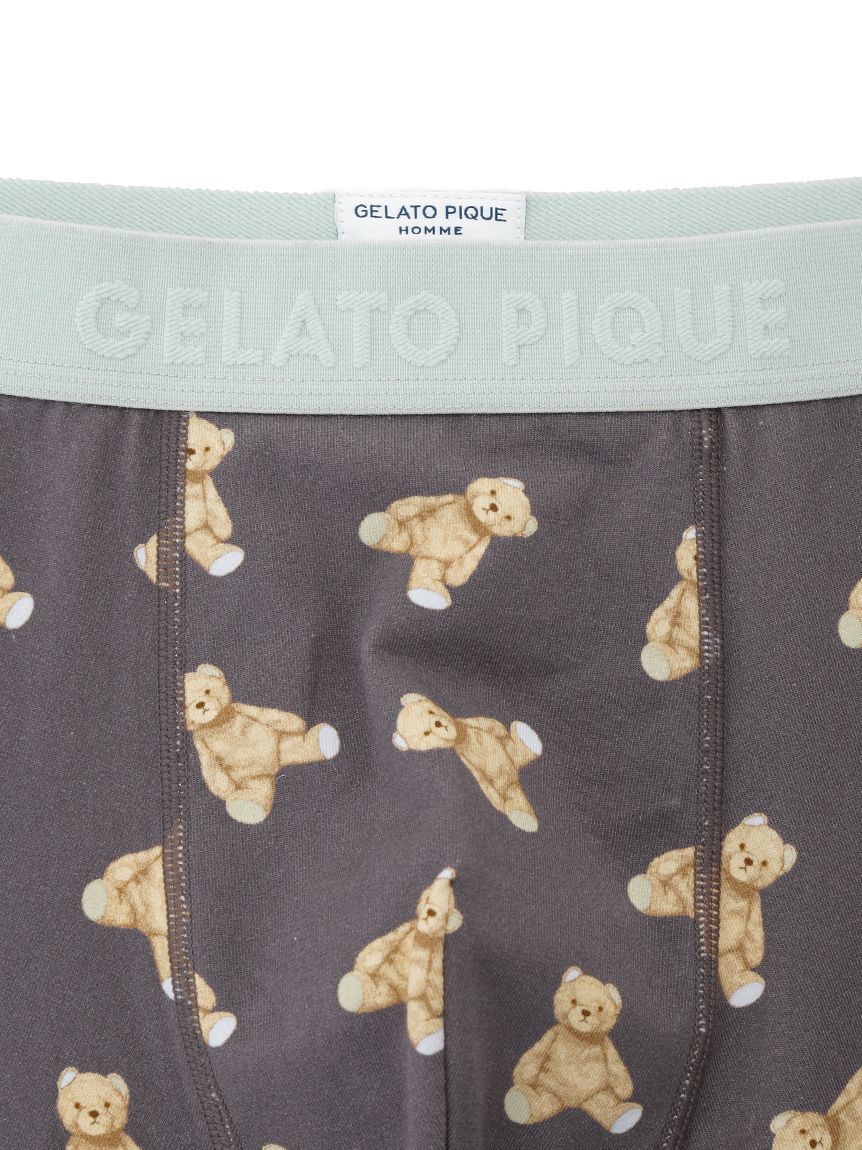 GELATO PIQUE HOMME「【HOMME】ベア柄ボクサーパンツ」|インナー|