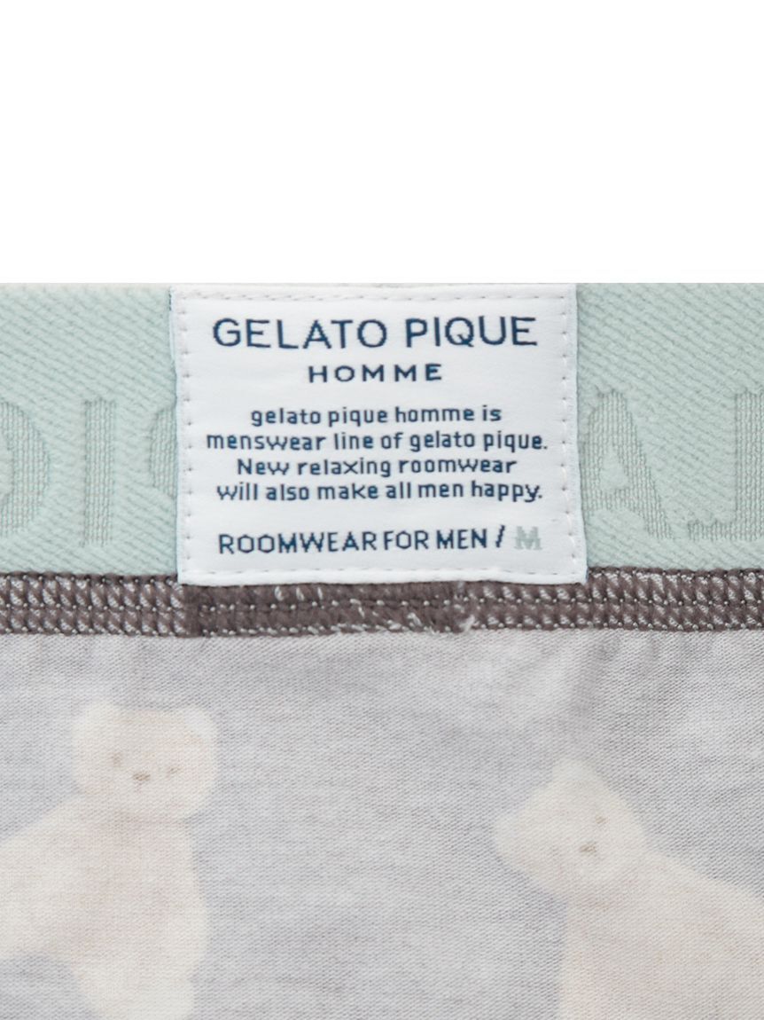 GELATO PIQUE HOMME「【HOMME】ベア柄ボクサーパンツ」|インナー|