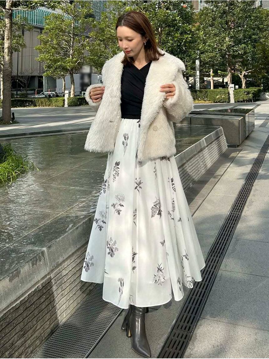 SNIDEL「ニットドッキングワンピース」|ワンピース|