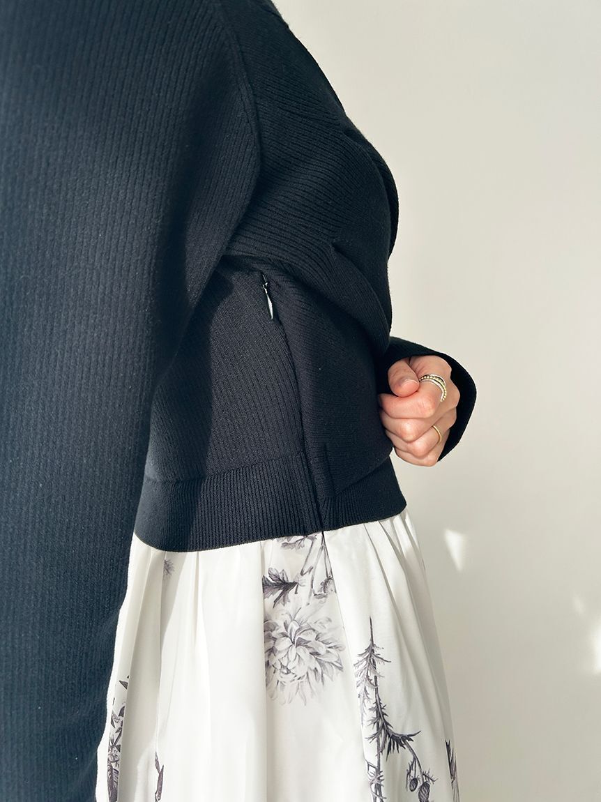 SNIDEL「ニットドッキングワンピース」|ワンピース|