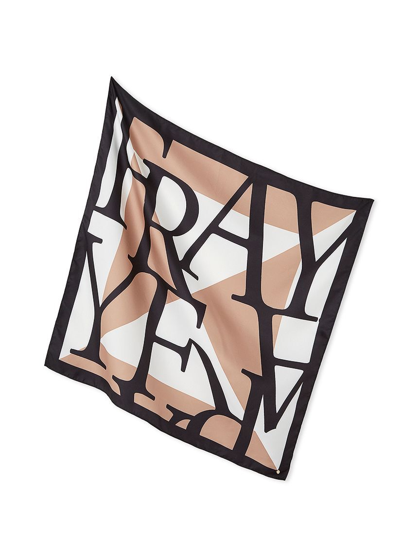 FRAY I.D「シルクタッチプリントベーシックスカーフ」|バンダナ・スカーフ|