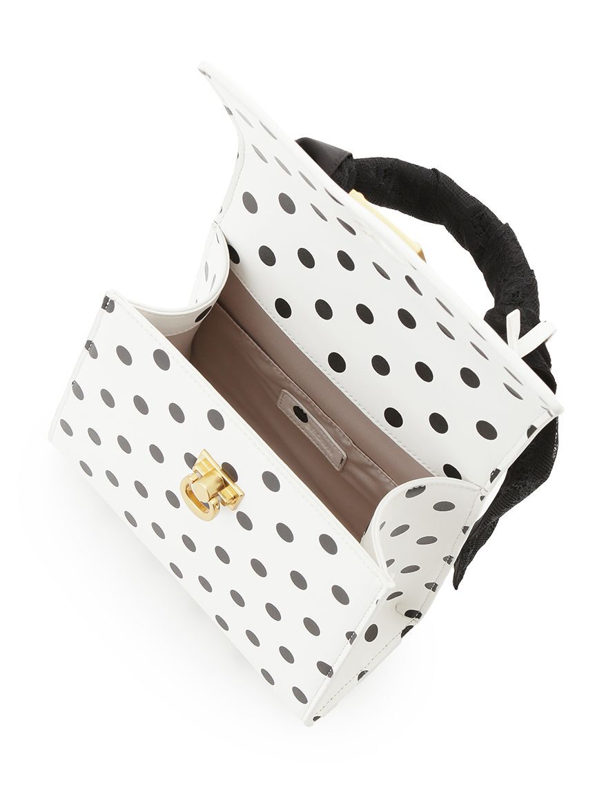 LILY BROWN「レーススカーフ付きハンドバッグ」|ハンドバッグ|