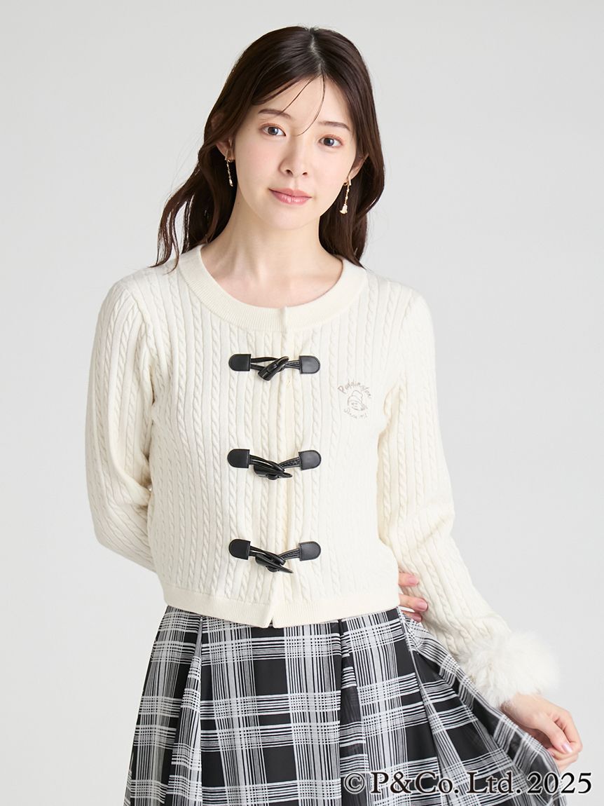 CELFORD「【パディントン(TM)&times;CELFORD】ケーブルカーディガン」|カーディガン|