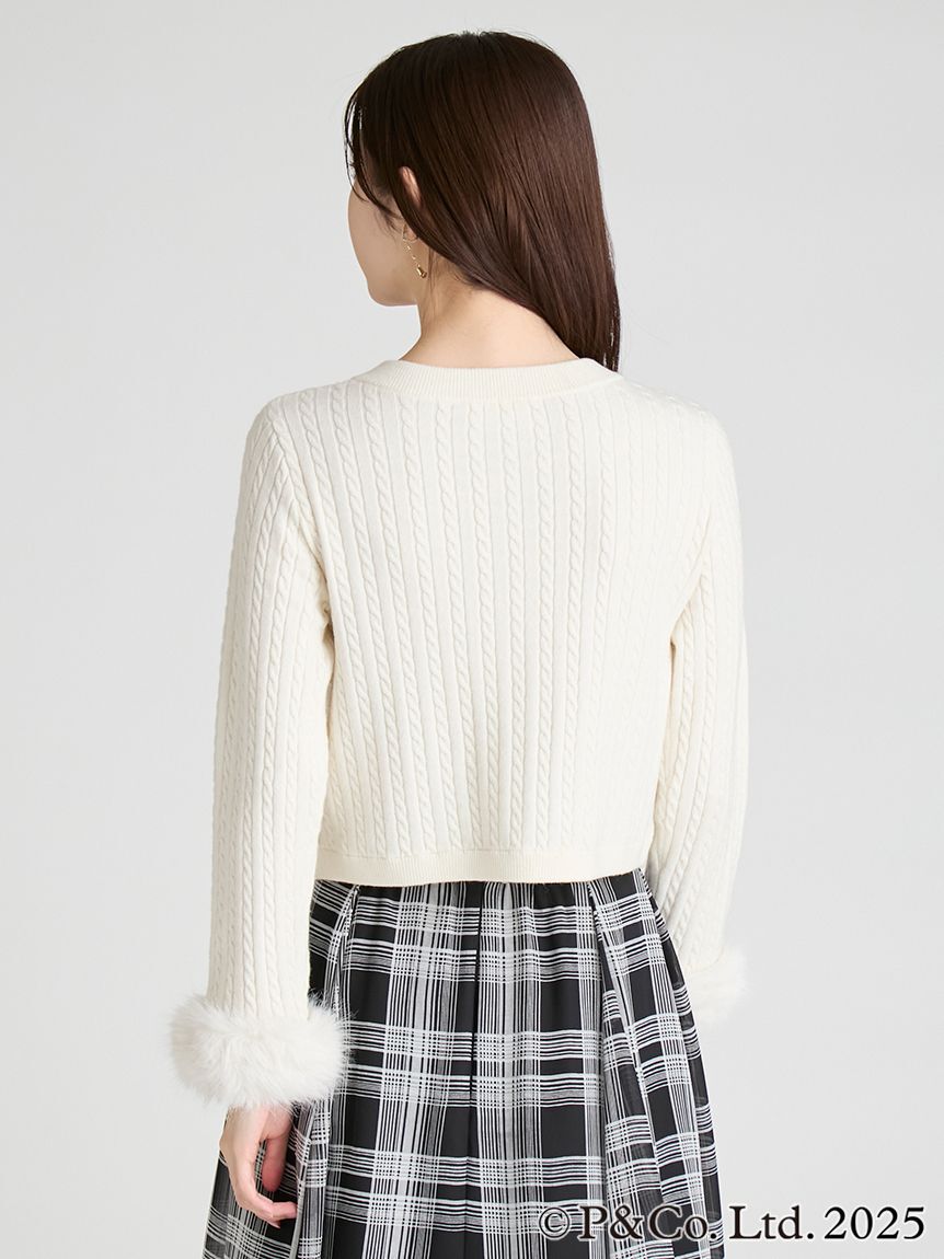 CELFORD「【パディントン(TM)&times;CELFORD】ケーブルカーディガン」|カーディガン|