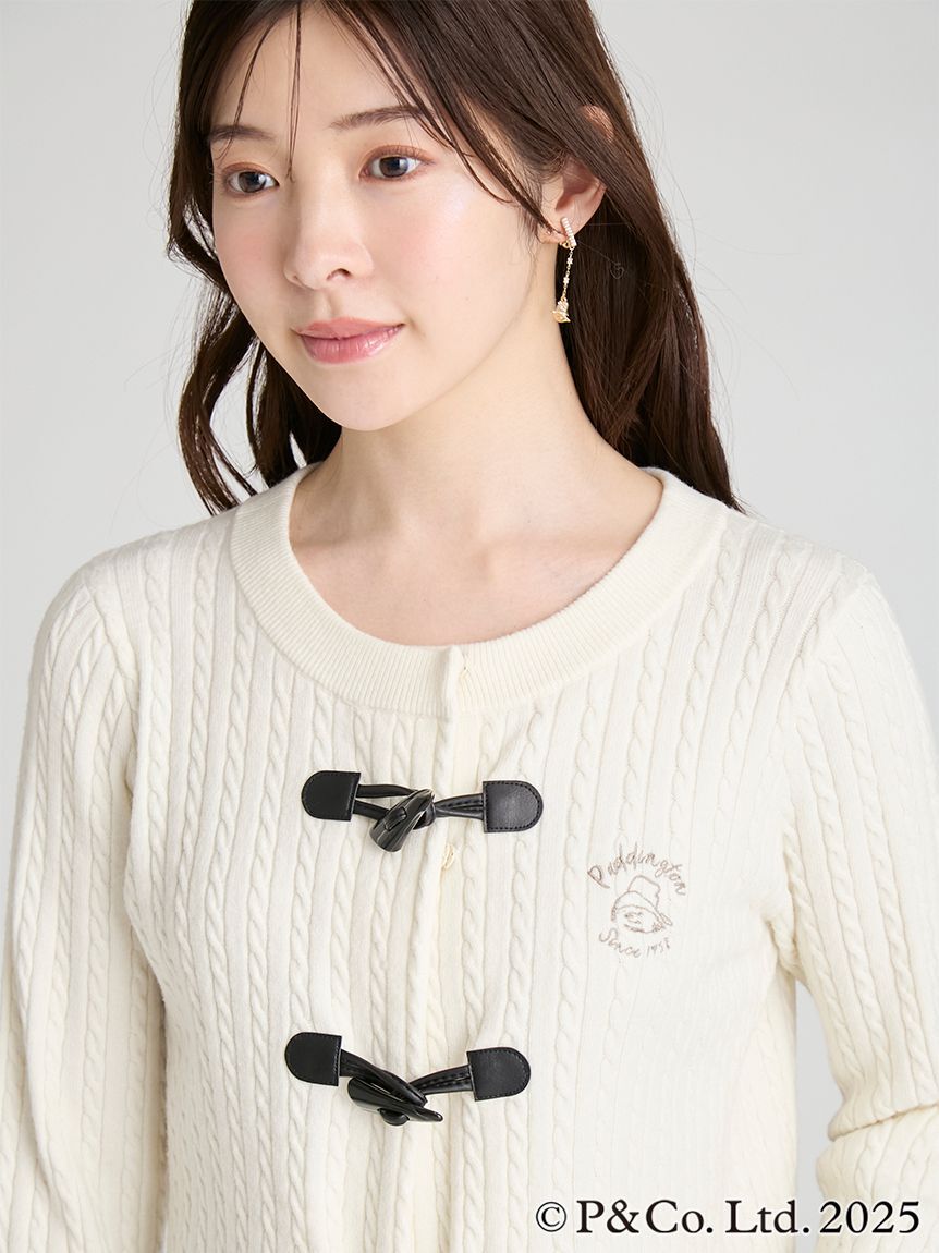 CELFORD「【パディントン(TM)&times;CELFORD】ケーブルカーディガン」|カーディガン|