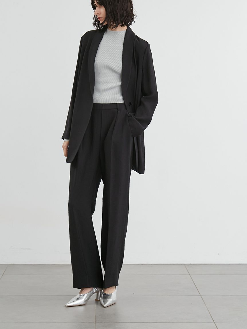 styling/「【セットアップ対応】バックサテンジャケット」|テーラードジャケット|