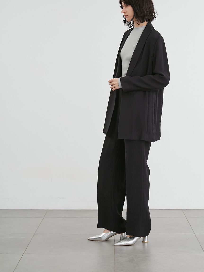 styling/「【セットアップ対応】バックサテンジャケット」|テーラードジャケット|