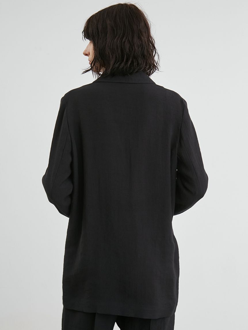 styling/「【セットアップ対応】バックサテンジャケット」|テーラードジャケット|
