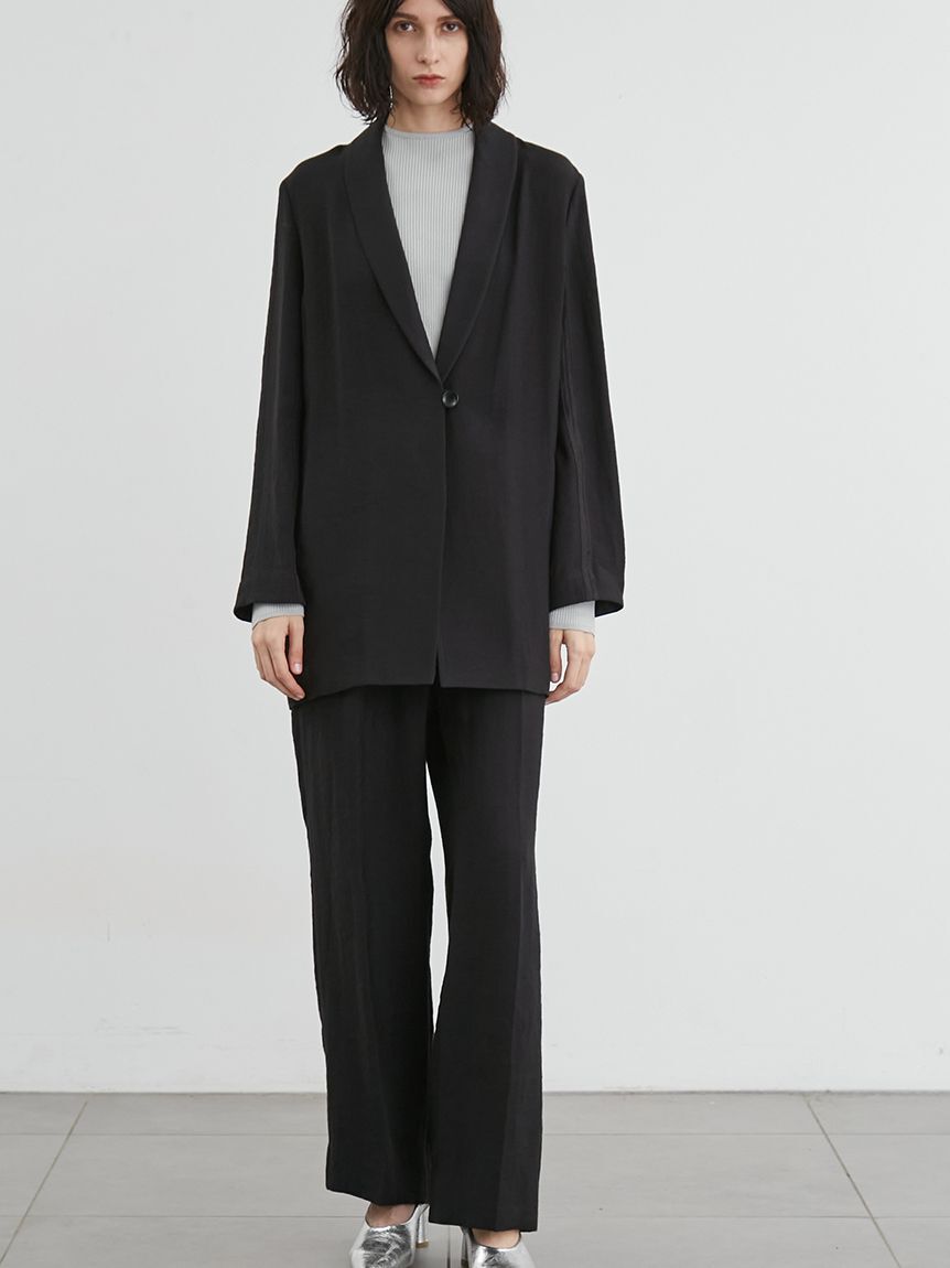 styling/「【セットアップ対応】バックサテンジャケット」|テーラードジャケット|