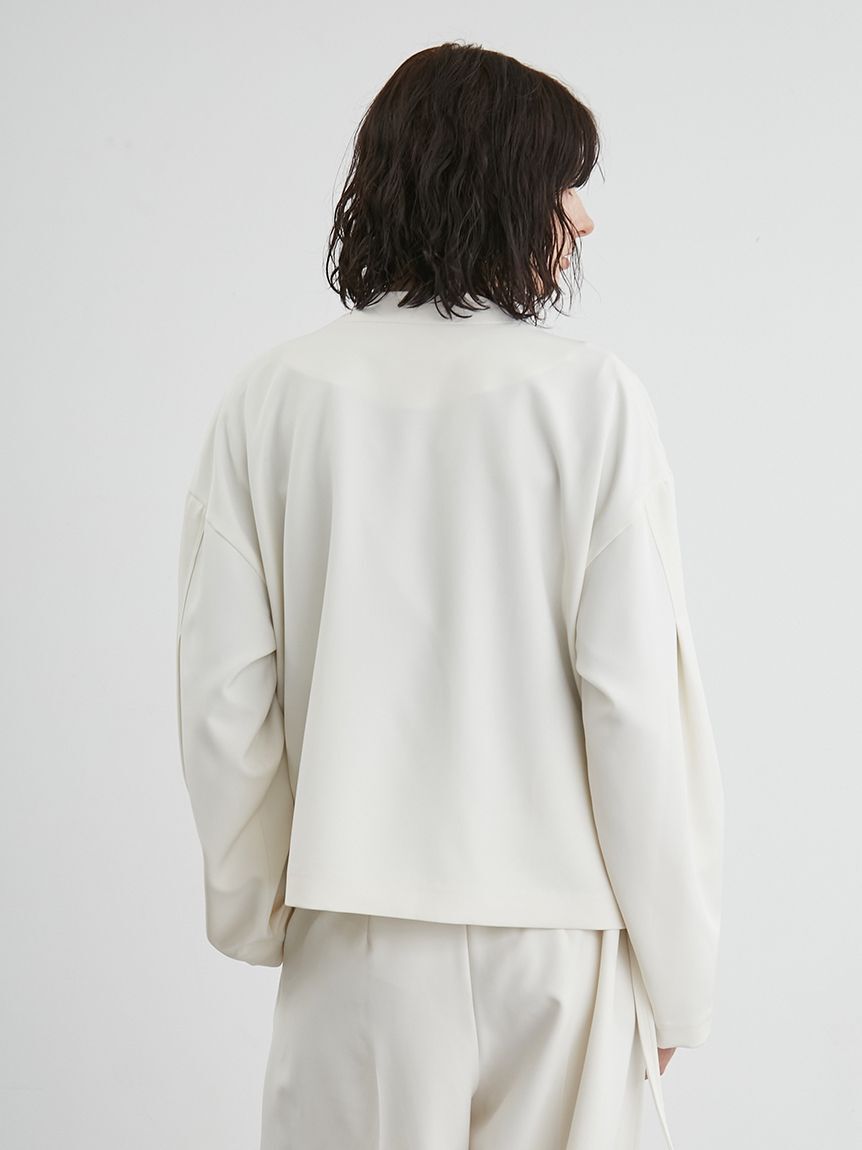 styling/「ノーカラースーツジャケット」|ノーカラージャケット|