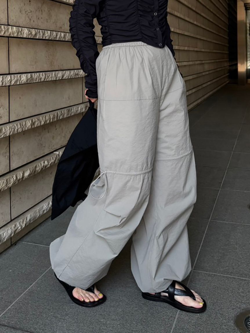 styling/「【S/S(エスバイエス)】＜ウォッシャブル・撥水＞イージーパンツ」|チノ|