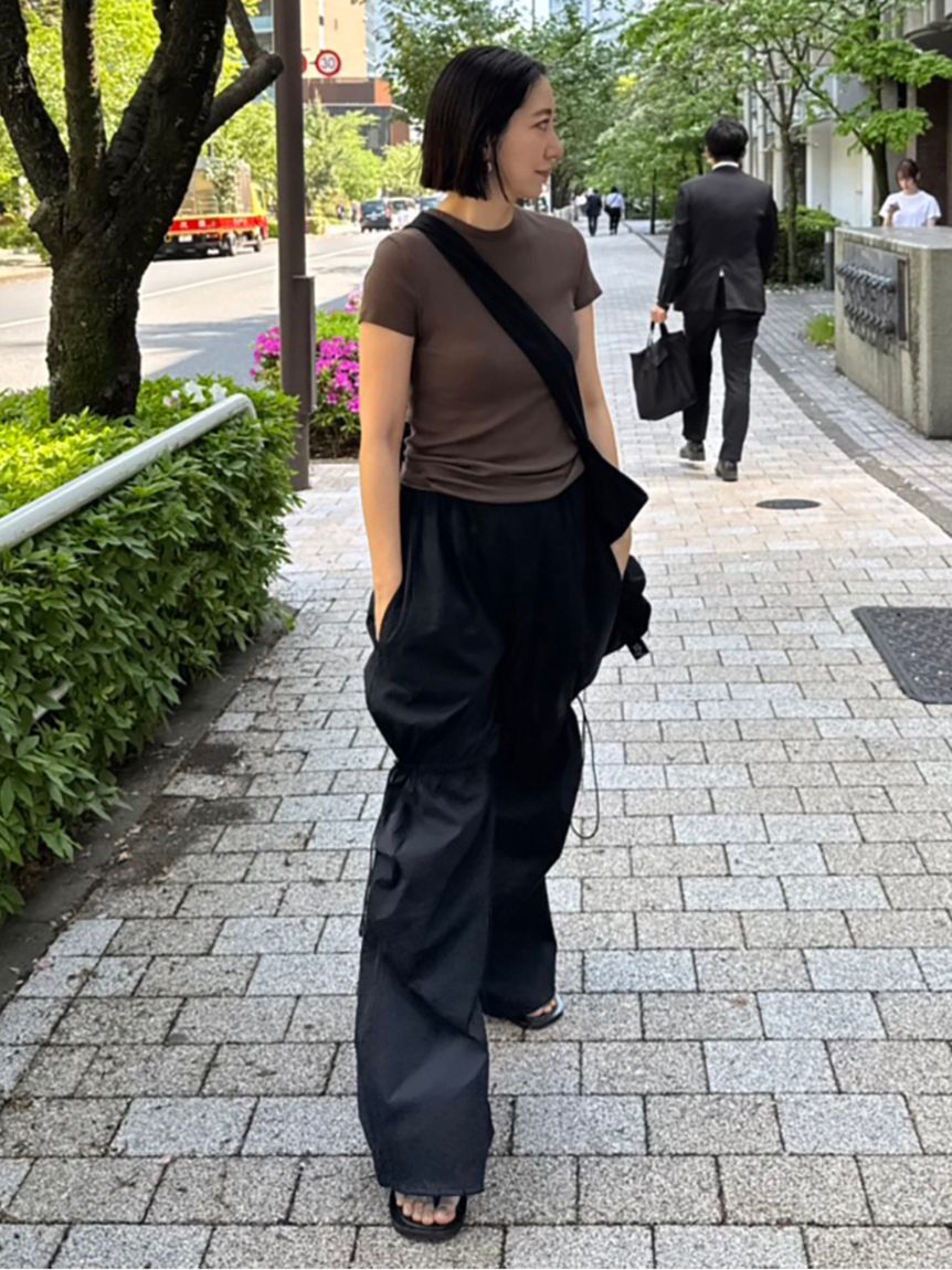 styling/「【S/S(エスバイエス)】＜ウォッシャブル・撥水＞イージーパンツ」|チノ|