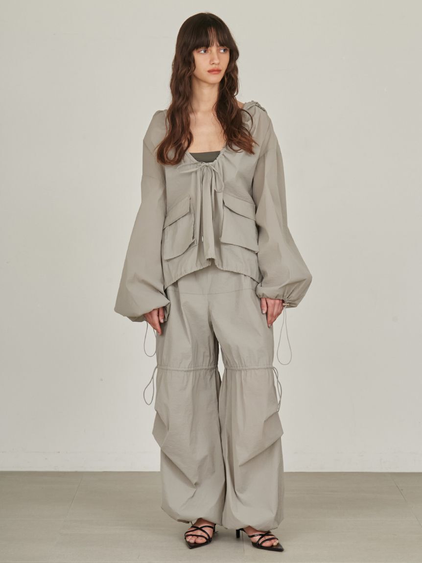 styling/「【S/S(エスバイエス)】＜ウォッシャブル・撥水＞イージーパンツ」|チノ|