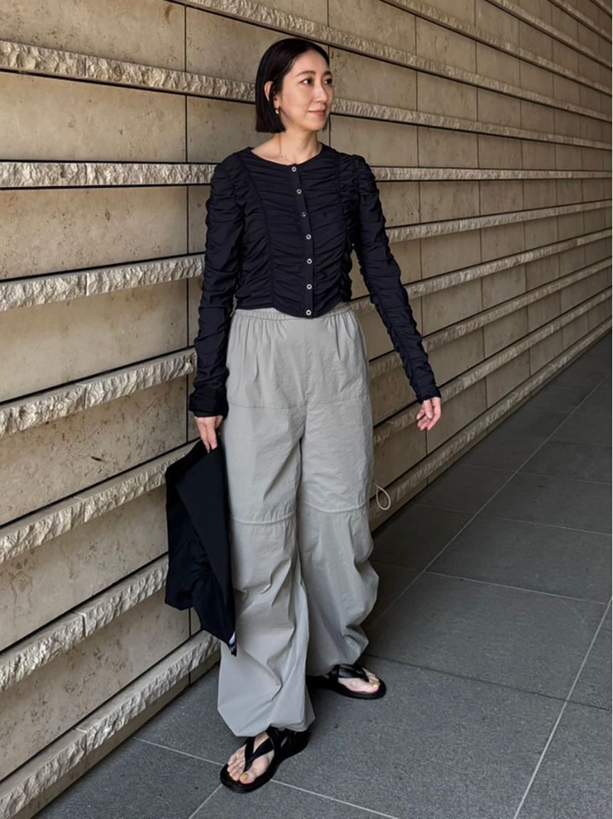 styling/「【S/S(エスバイエス)】＜ウォッシャブル・撥水＞イージーパンツ」|チノ|