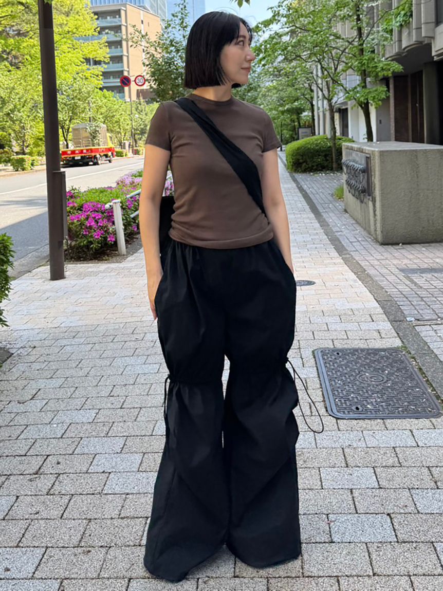 styling/「【S/S(エスバイエス)】＜ウォッシャブル・撥水＞イージーパンツ」|チノ|