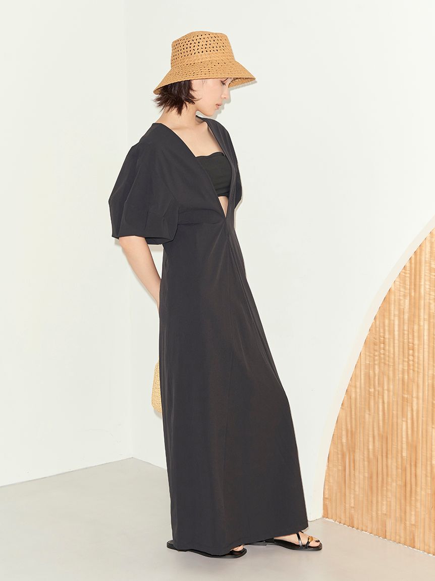 styling/「【S/S(エスバイエス)】2WAYロングワンピース＜ウォッシャブル・UV・接触冷感＞」|ワンピース|