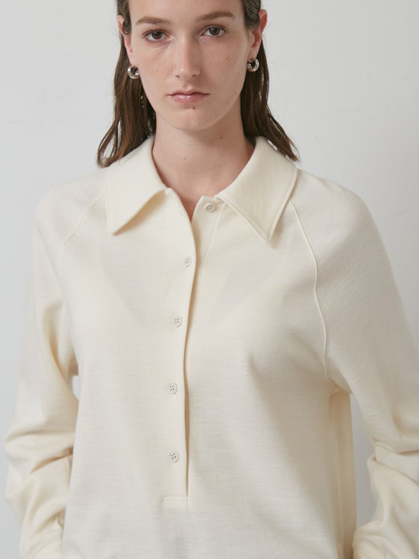 styling/「ラグランスリーブオーバーポロシャツ」|ポロシャツ|