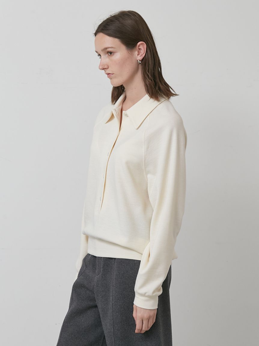 styling/「ラグランスリーブオーバーポロシャツ」|ポロシャツ|