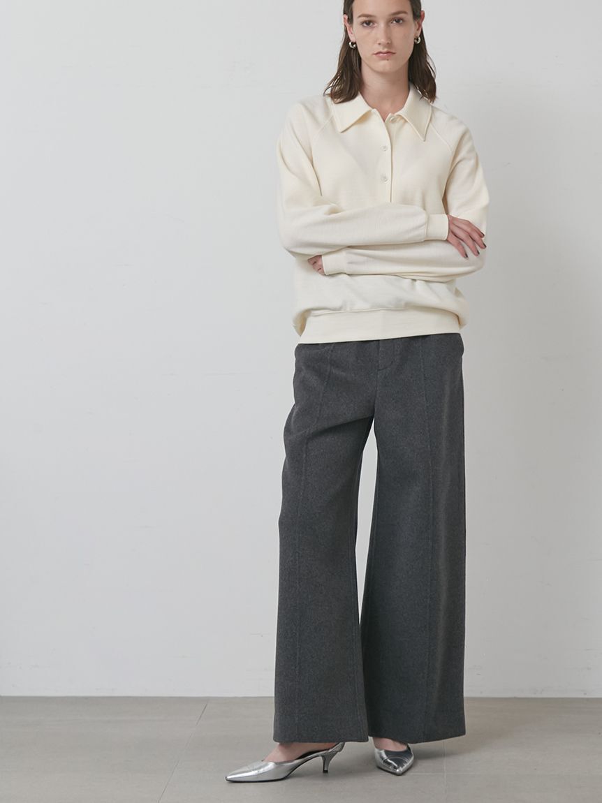 styling/「ラグランスリーブオーバーポロシャツ」|ポロシャツ|