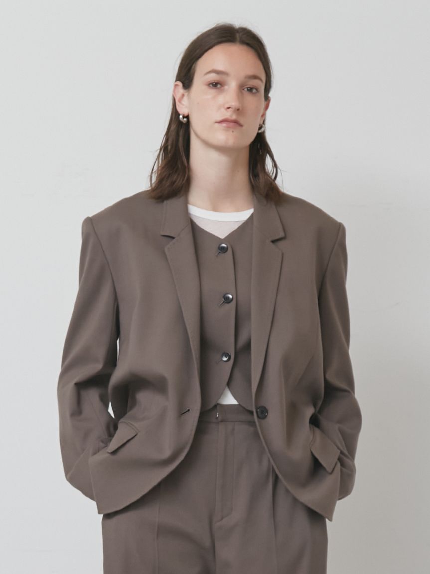 styling/「【セットアップ対応】シングルブレステッドスーツジャケット」|テーラードジャケット|