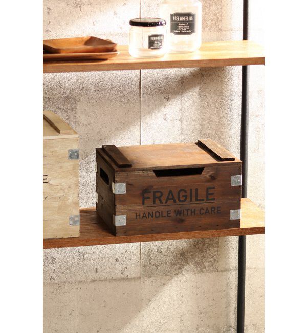 TOKYO DESIGN CHANNEL「フラジールリッドコンテナ S」|その他|ブラウン