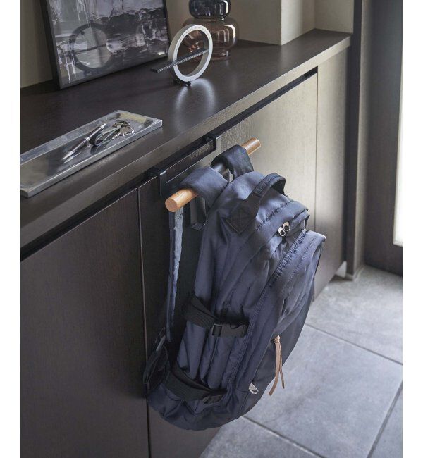 Lbc with Life「下駄箱扉ランドセル&リュックハンガー RIN」|その他|ブラウン