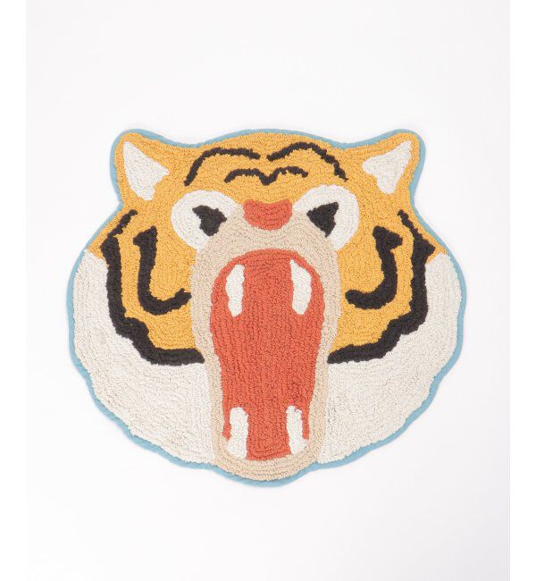 Lbc with Life「がおー アニマルフェイスマット」|クッション・クッションカバー|