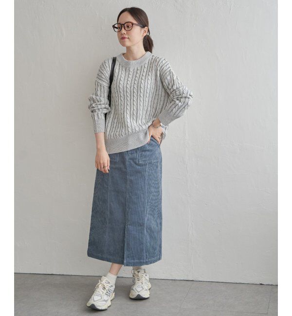 Lbc with Life「ケーブルニットプルオーバー」|カーディガン|