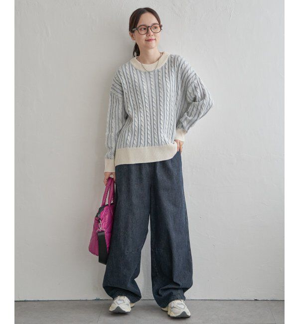 Lbc with Life「ケーブルニットプルオーバー」|カーディガン|