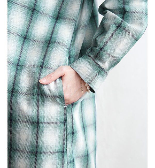 Lbc with Life「シャンブレーチェック3WAYワンピース」|ワンピース|