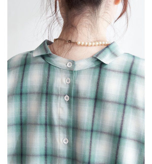 Lbc with Life「シャンブレーチェック3WAYワンピース」|ワンピース|