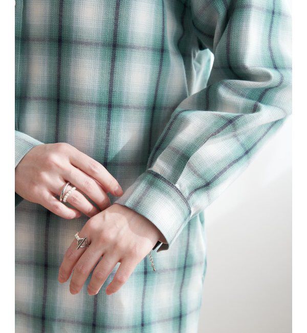 Lbc with Life「シャンブレーチェック3WAYワンピース」|ワンピース|