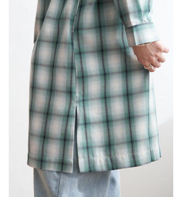 Lbc with Life「シャンブレーチェック3WAYワンピース」|ワンピース|