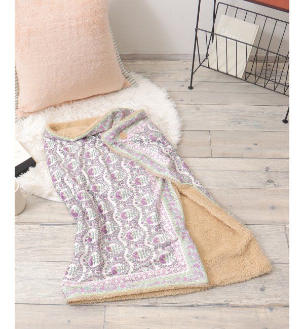 Lbc with Life「ブランケットブルームブロックプリント」|その他|ライラック