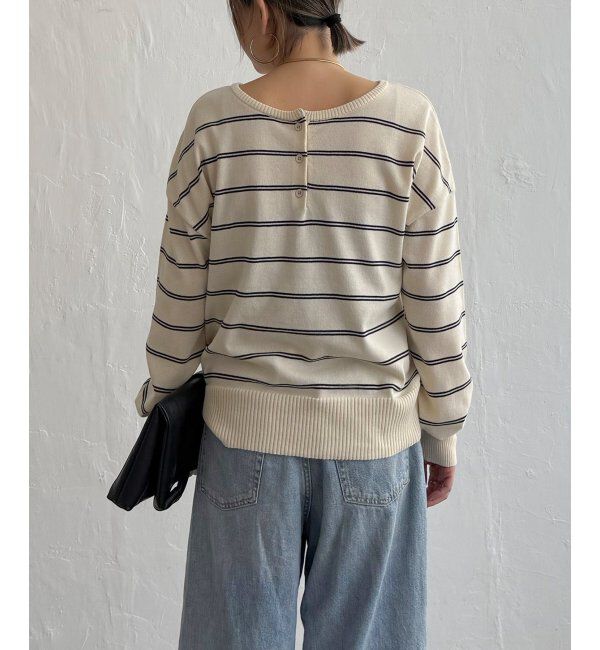 Lbc with Life「コットンタッチ2WAYヘンリーニット」|カーディガン|