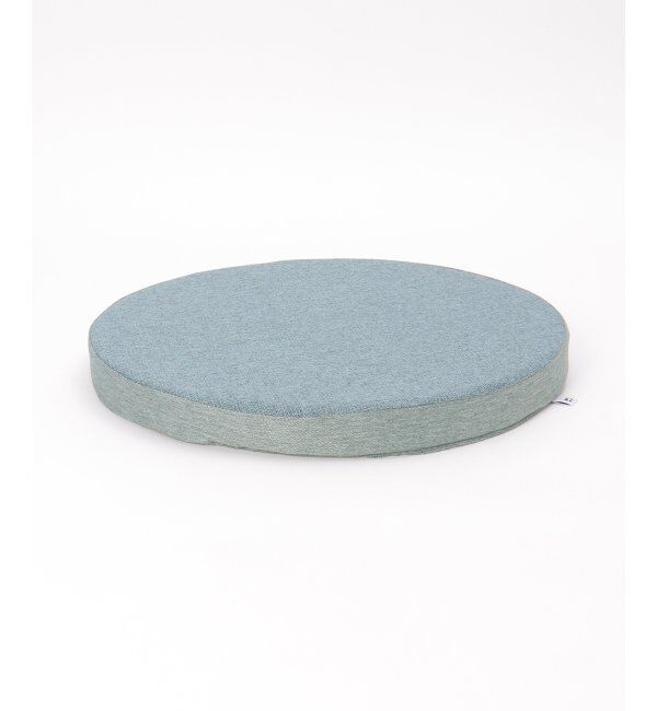 Lbc with Life「スラブ&ヘリンボンシートクッション ラウンド H4cm」|クッション・クッションカバー|