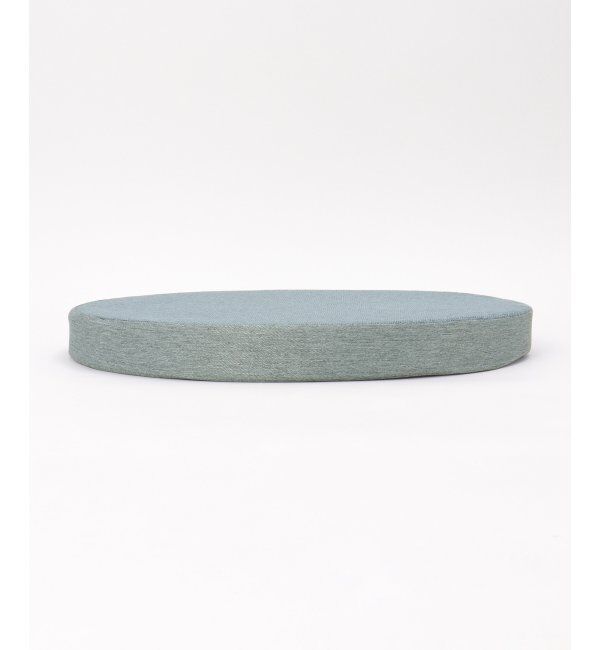 Lbc with Life「スラブ&ヘリンボンシートクッション ラウンド H4cm」|クッション・クッションカバー|