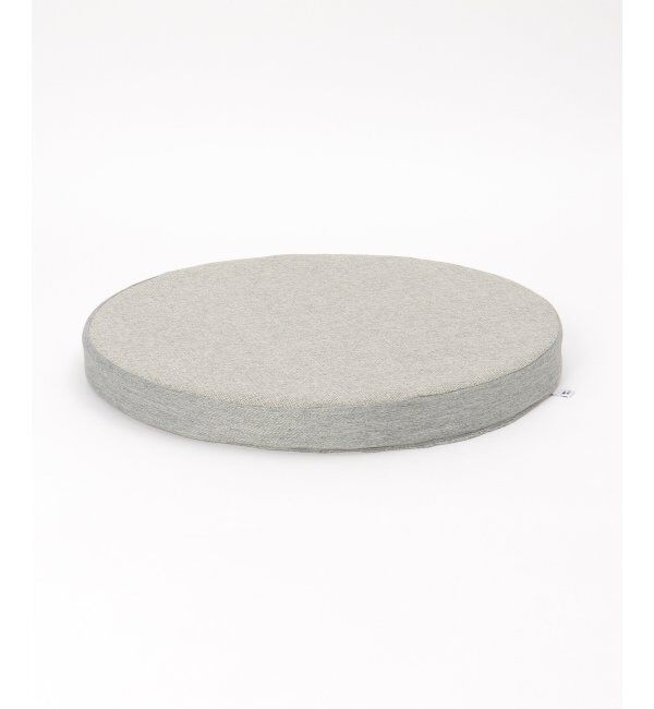 Lbc with Life「スラブ&ヘリンボンシートクッション ラウンド H4cm」|クッション・クッションカバー|