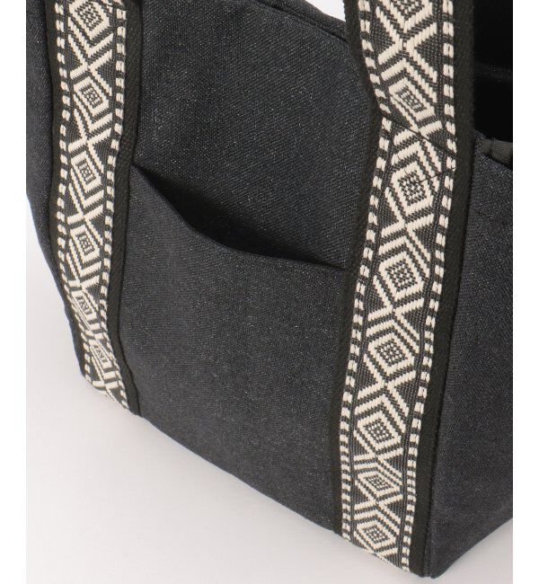 Lbc with Life「キャンバスエスニックテープトートバッグ」|その他|