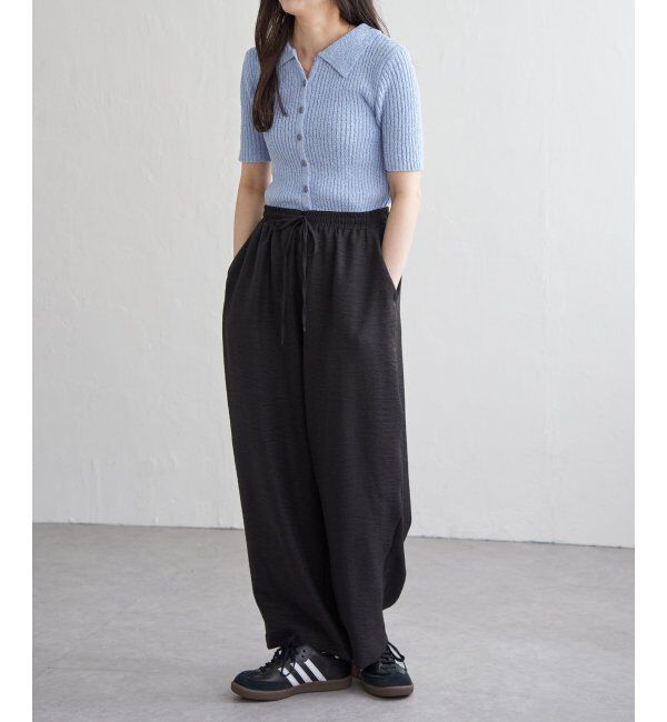 VENCE share style「ブークレミックスニットポロカーディガン」|カーディガン|