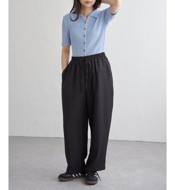 VENCE share style「ブークレミックスニットポロカーディガン」|カーディガン|