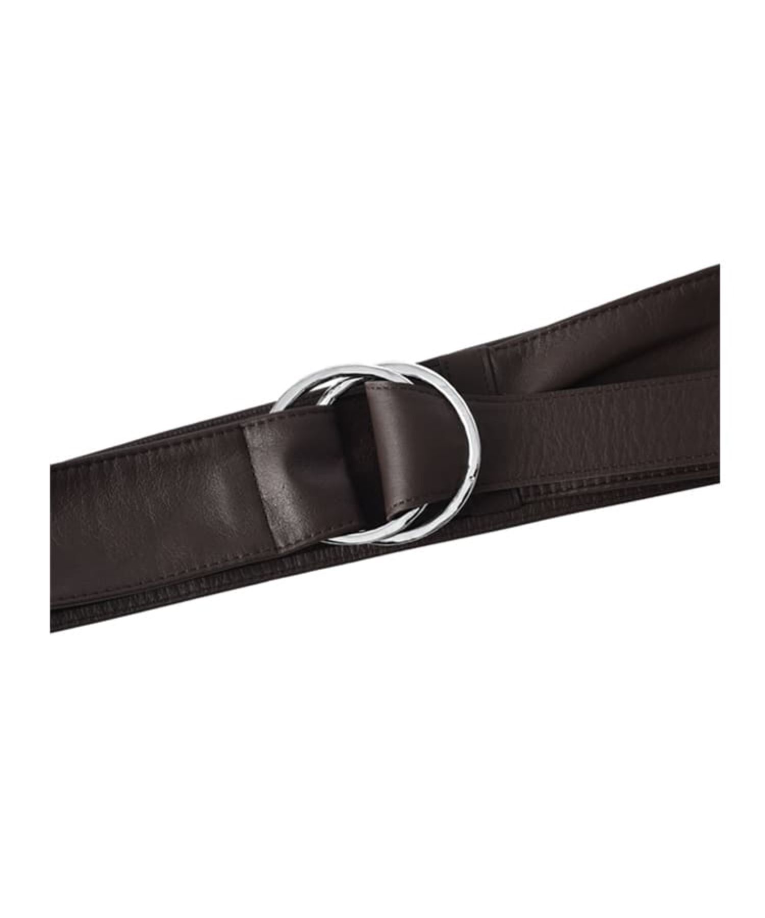 STYLE DELI「ダブルリングレザーサッシュベルト／SV金具」|ベルト|