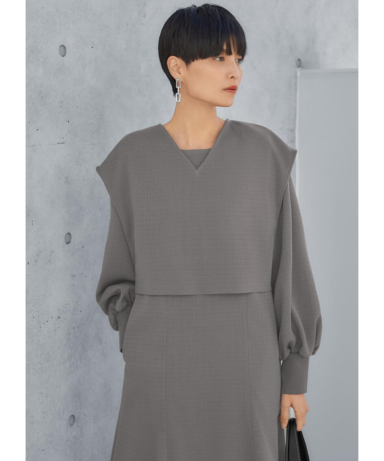 STYLE DELI「【LUXE】ベスト付きマーメイドラインワンピース」|ワンピース|