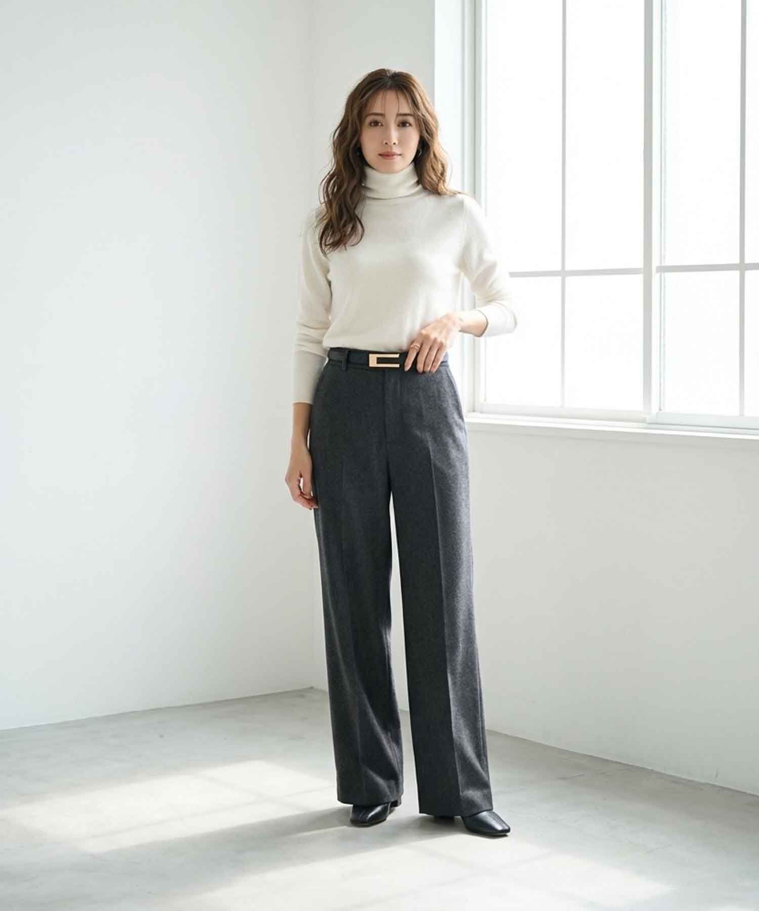 STYLE DELI「【DELI by】スクエアバックルリアルレザーベルト」|ベルト|