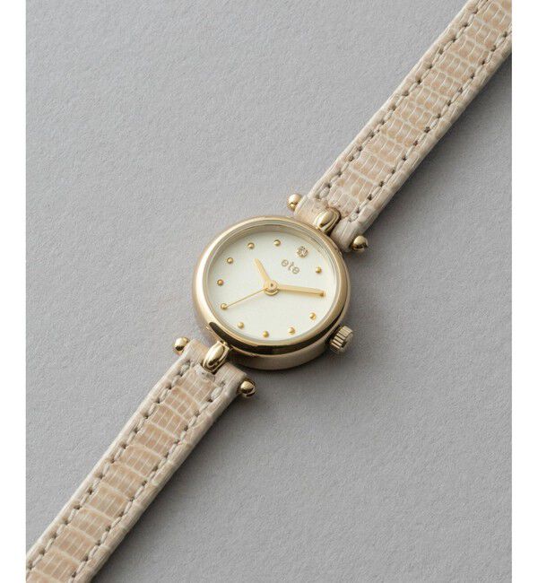 ete「ダイヤモンド サークルフェイス ウォッチ」|腕時計|